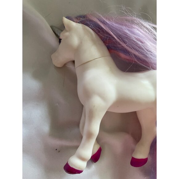 Breyer White Unicorn Toy With Pink & Purple Mane - Picture 8 of 10